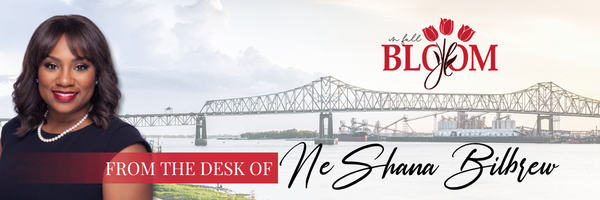 From the desk of the Junior League of Baton Rouge's 2026-2027 President, NeShana Bilbrew
